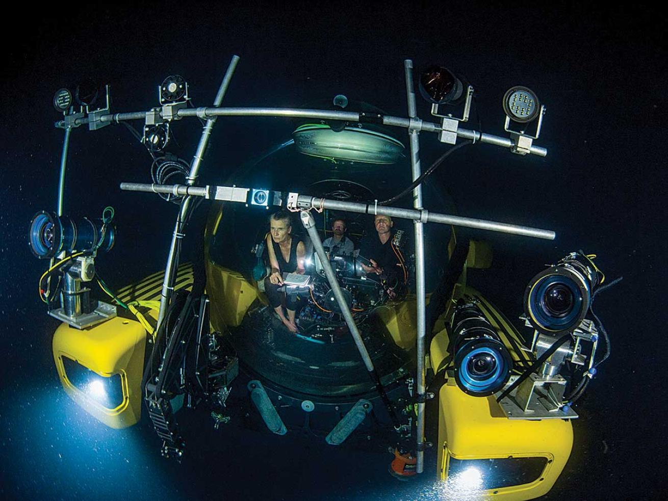 Underwater submersible Alucia 