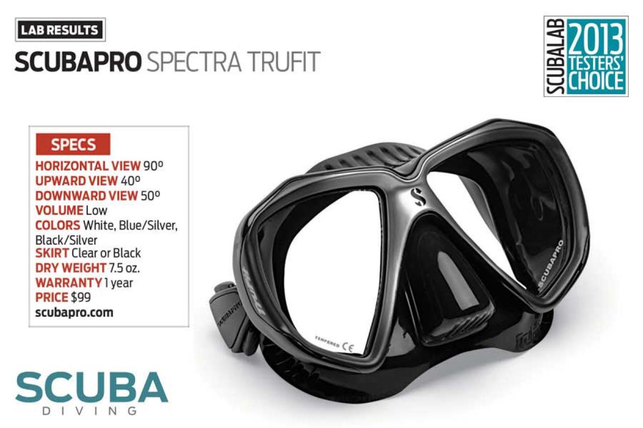 _Dual-lens mask_

Divers who like small and simple won’t find a better low-profile mask than the Cressi Nano. This super-compact mask is feather-light, it fits close to the eyes and it boasted the lowest volume in this year’s go-round. It came as no surprise to hear that the Nano was designed for free diving and spearfishing — what was a surprise was how well it works for scuba divers. The angled, tempered-glass lenses feature an inverted teardrop shape that delivers solid field of vision in all directions. Buckles attach to the frame via flexible tabs that allow them to swivel up and down and in and out. The buckle mechanism is designed for quick strap adjustment — pull on the strap end to tighten, lift up on the tab to loosen. 

**[cressi.com](http://www.cressi.com)**
