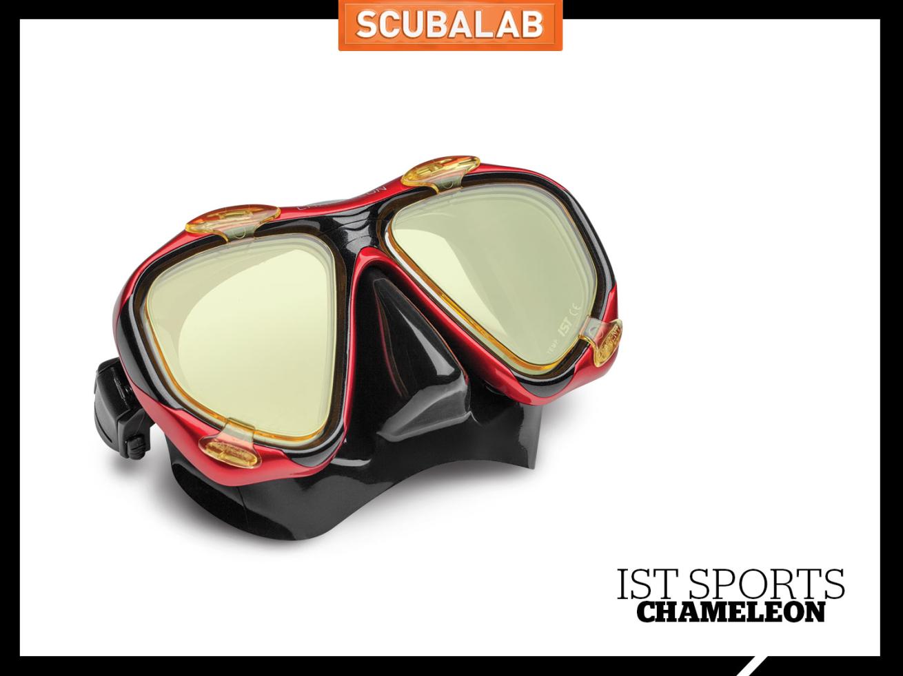 Scuba Diving Magazine IST Sports Mask Color Correcting Lenses
