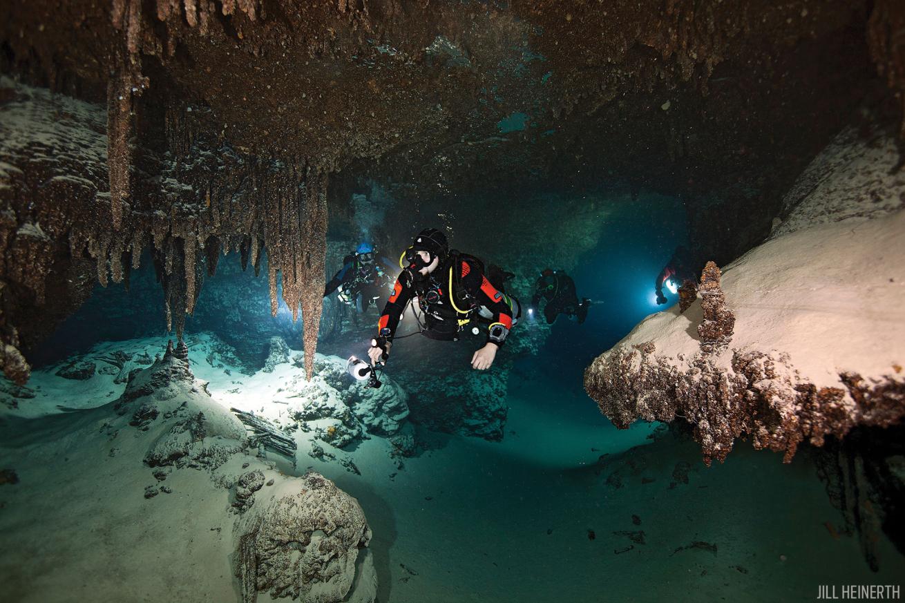 Advanced Cave Diving in the Bermuda Deep