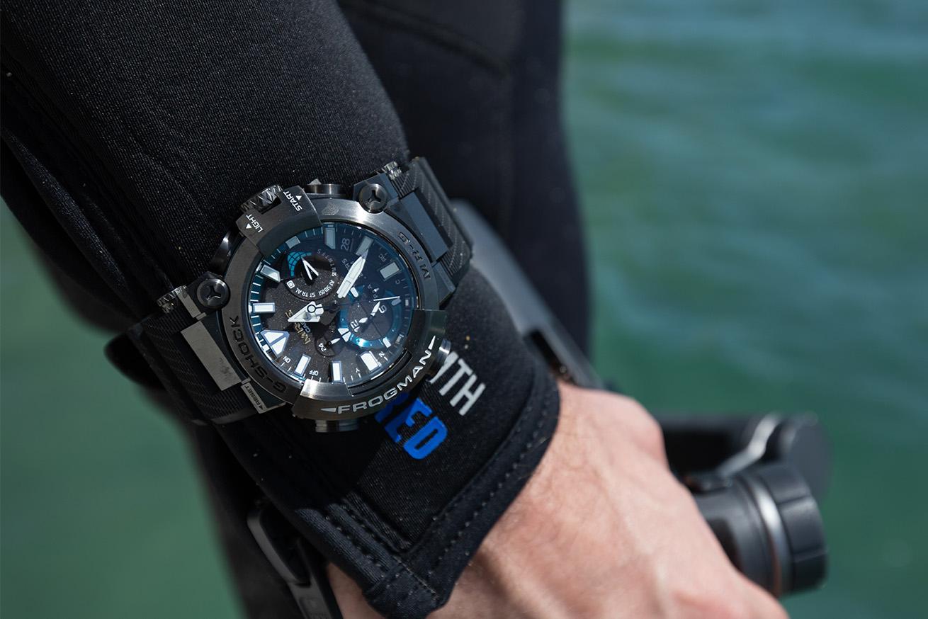 G Shock Mr G Frogman Dive Watch Reviewed Scuba Diving