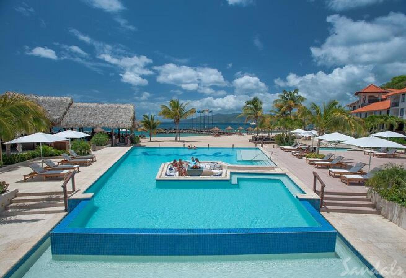 Sandals Grenada all-inclusive resort.