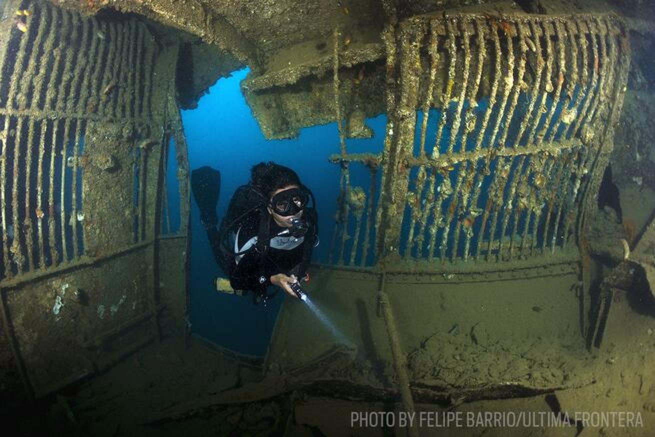 The Olympia Maru in the Philippines