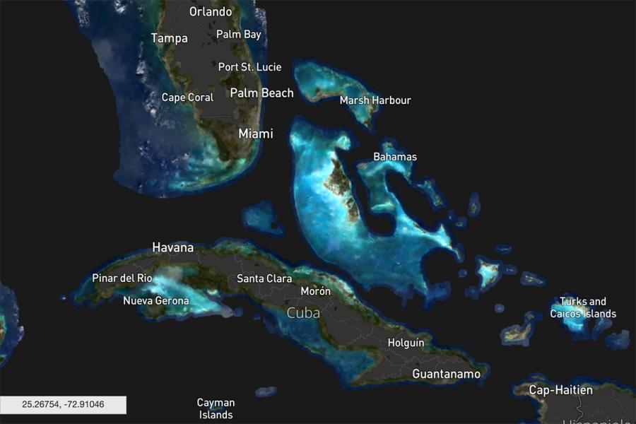 First Complete Map of World’s Shallow Tropical Coral Reefs Published ...