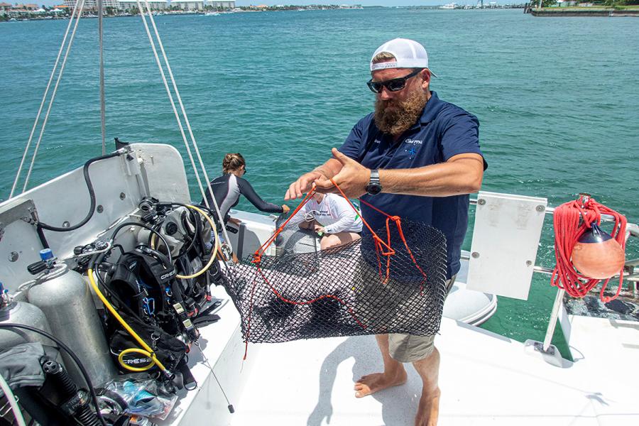 Inside the Liveaboard Rescue Mission for Exuma’s Urchins | Scuba Diving